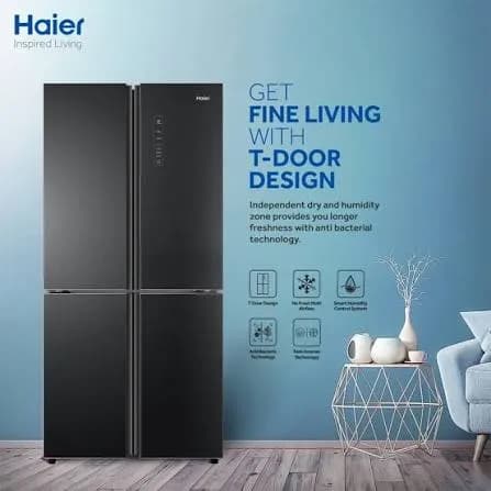 Haier Side By Side Refrigerator HRF-578TBG product image