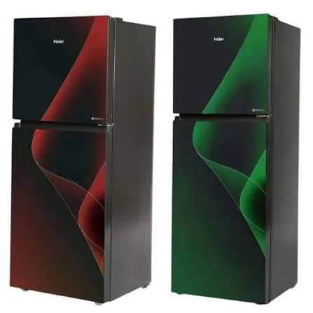 Haier Ref HRF-246 IPGA Green Glass Door product image