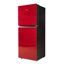 Haier Refrigerator HRF-346 EPR Red Glass Door product image